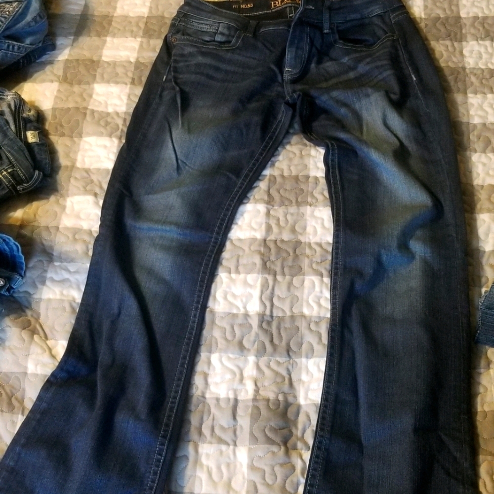 Buckle Black bootcut jeans